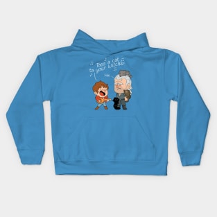 Toss a cat for Maddy Kids Hoodie